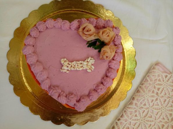 torta di compleanno per cani tortina di riso